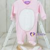 NF-TK1001 Pink Rabbit Kız Bebek Tulumu