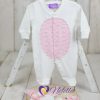 NF-TK1002 Cream Rabbit Kız Bebek Tulumu