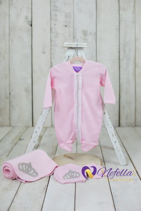 NF-TK1007 Tiny Angle Kız Bebek Tulumu