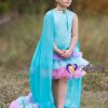 NF-2016  Ruffle Girl Kız Çocuk Elbise