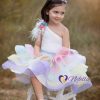 NF-2010 Rainbow Girl Kız Çocuk Elbise