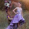 NF-2028 Lavander Princess Kız Çocuk Elbise