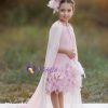 NF-2002 Pink Angle Kız Çocuk Elbise